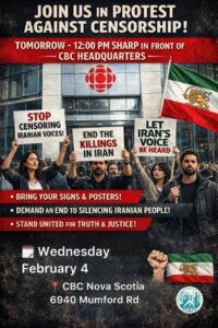 Rally Announcement, Halifax, 4 Feb. 2026